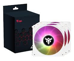 Kit 3x Ventola per case UW12 White - 12cm- ARGB